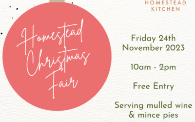 Homestead Kitchen Boutique Christmas Shopping Event – 24th November 2023
